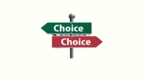 The choices image